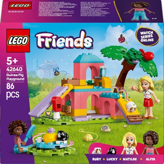 LEGO Friends 42640 Caviaspeeltuin Bouwset - 86 Onderdelen