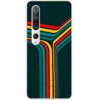 Xiaomi Bedrukt siliconen hoesje compatibel met Xiaomi Mi 10, Xiaomi Mi 10 Pro Retro lines