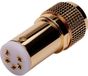 Geluidsstekker Analogis Tonarmstecker analogis DIN-1 Phono-systeemaansluitkabel