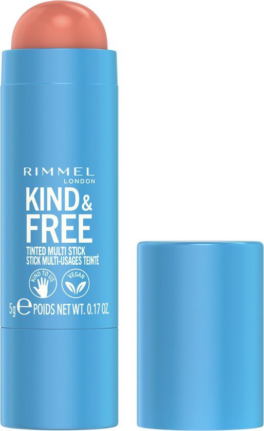 Rimmel Kind & Free Multi Stick - 002 Peachy Cheeks - 5g