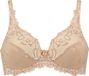 Hunkemöller Dames Lingerie Niet-voorgevormde beugel bh Diva - Beige - maat B90