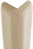 Arte Viva Bol Hoekbeschermer Corner Guard Deluxe ivoor, lengte 100cm, 6,1x6,1cm