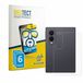 BROTECT - Screenprotector voor Samsung Galaxy Z Fold 8 (Achterkant) - Folie Beschermfolie transparant 6 Stuks