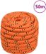 vidaXL - Boot - touw - 20 mm - 50 m - polypropyleen - oranje