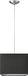 Home Sweet Home hanglamp Block - verlichtingspendel Basic inclusief lampenkap - lampenkap 25/25/18cm - pendel lengte 100 cm - geschikt voor E27 LED lamp - antraciet