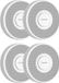 X-sense XS0B-MR Slimme voice rookmelder met WiFi 4-pack