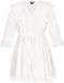 DreiMaster Vintage DreiMaster Jurk Wolk Wit