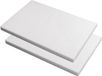 Rayher hobby materialen Rayher Piepschuim schijf/schijven - 10x - wit - 20 x 30 x 2 cm