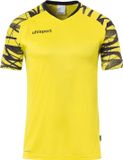 Uhlsport Goal 25 Shirt Korte Mouw Heren - Geel / Zwart | Maat: S