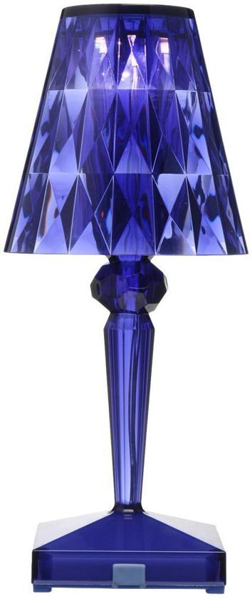 Kartell Battery tafellamp LED blauw