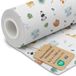 Katoenen Stof per Meter Zuiver Katoen 5M x 160 cm – Naaistof Decoratiestof voor Patchwork Kleding Kussens Gordijnen Voering Ademend Huidvriendelijk en Zacht Safari