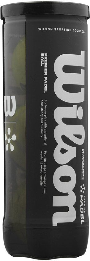 Wilson Premier Padel Ballen - 3 stuks