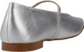 SITGETANA M110 Zilver Ballerina Dames Leer Rubber 37 EU