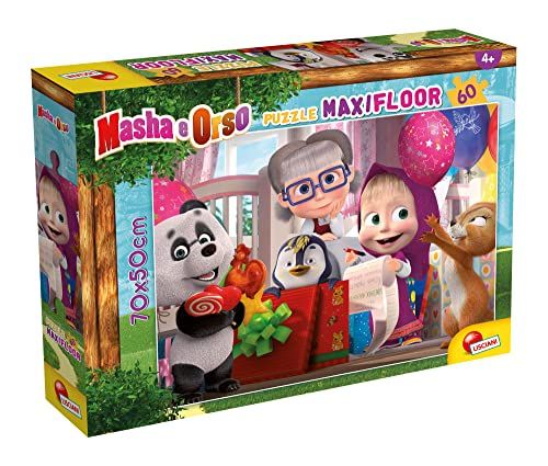 Liscianigiochi Lisciani Giochi - Masha puzzel Maxifloor 60, 92970