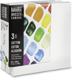 Liquitex Basics Canvas Set 3x 20x20 cm