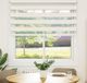 Maison Exclusive - Dubbele rolgordijn, marmerbeige kleur, 140x100 cm
