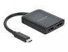 DeLOCK 87754 répartiteur vidéo DisplayPort 2x DisplayPort