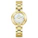 Bulova 97L181 Dames Polshorloge Kwarts Wit Saffierglas Staal Goudkleurig/Zilverkleurig