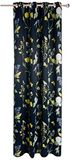 Albani sjaal met 8 oogjes/Naomi1/245x135 cm, blauw, geel