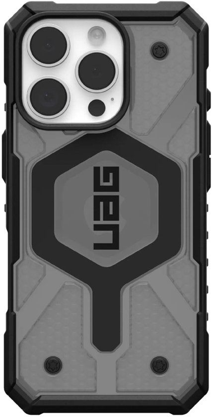 Urban Armor Gear UAG Pathfinder Mag Case voor iPhone 16 Pro - Grijs/Zwart