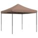 Syfax Partytent inklapbaar pop-up 292x292x315 cm bruin