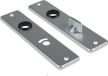 AMI Kortschild - 165x38x6,5mm - WC55/8 - aluminium F-2