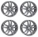 Rial 4 jantes, modèle X10, 7,5x17 pouces, ET30, 5x112 trous de boulon, convient pour MINI/BMW Countryman