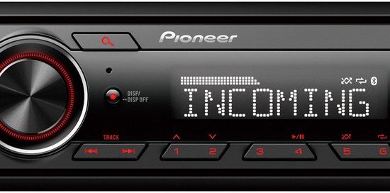 Pioneer MVH-330DAB - Autoradio - Zwart