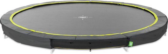 EXIT Silhouette Inground Trampoline - ø366cm - Black