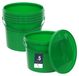 BenBow Seau avec couvercle 10L x5 Vert