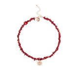 Life of Bulu Dawn ketting met bedel rood