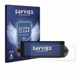 Savvies - Screenprotector voor Essgoo Android Autoradio 6.86" Beetle 2001-2010 - Folie Beschermfolie transparant 6 Stuks
