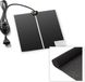 BeltAvenue Holding B.V. Tapis chauffant avec tapis antidérapant - 28 x 28 cm - avec régulateur et tapis antidérapant - 14 Watt - pour poussins - reptiles - amphibiens - oiseaux