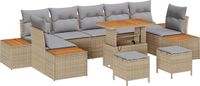 vidaXL Tuinbank Beige