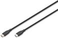 Digitus AK-300341-005-S USB-kabel USB 2.0 0,5 m USB C 0,48 Gbit/s 60 W Zwart, Wit