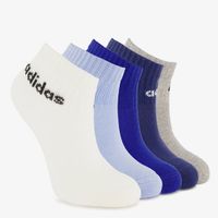 Adidas 5-pack kinder sokken blauw - Maat 28/30