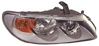 TarosTrade 37-0180-R-23355 koplamp elektrisch grijs zonder motor na 2002 rechts