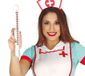 Fiestas Guirca Zuster/Dokter Thermometer XL - Carnaval Verkleed Accessoire - Wit - Kunststof - Unisex - 34 cm