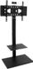 Happiq pied de sol TV mobile - Universel - Pour 32"-65" pouces - Standard - Réglable en hauteur - Noir