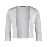 Vera Mont 0225/4818 Damesvest, Grijs/Zilver, XL