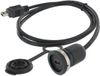 encitech 1310-1011-01 Mini-USB 2.0 type B Chassisbus, inbouw M16 1 stuk(s)