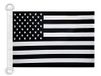 AZ FLAG Bootvlag Zwart-wit Verenigde Staten 45x30 cm