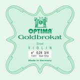 Optima 1001 goudbrokaat 3/4 viool e'-1 (kogel) 26 middel