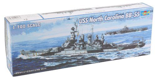Trumpeter 05734 modelbouwset USS North Carolina BB-55