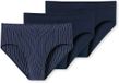 Schiesser 3 Pack Supermini slip - 95/5 Essentials Heren Onderbroek