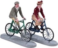Lemax Bike Ride Date Set of 2