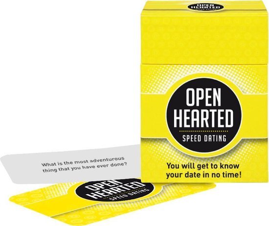 Open Up! Open Hartelijke Snelheid Dating Kaarten