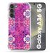 Cokitec Versterkte hoes voor Samsung Galaxy A36 5G, paarse cementtegeltextuur