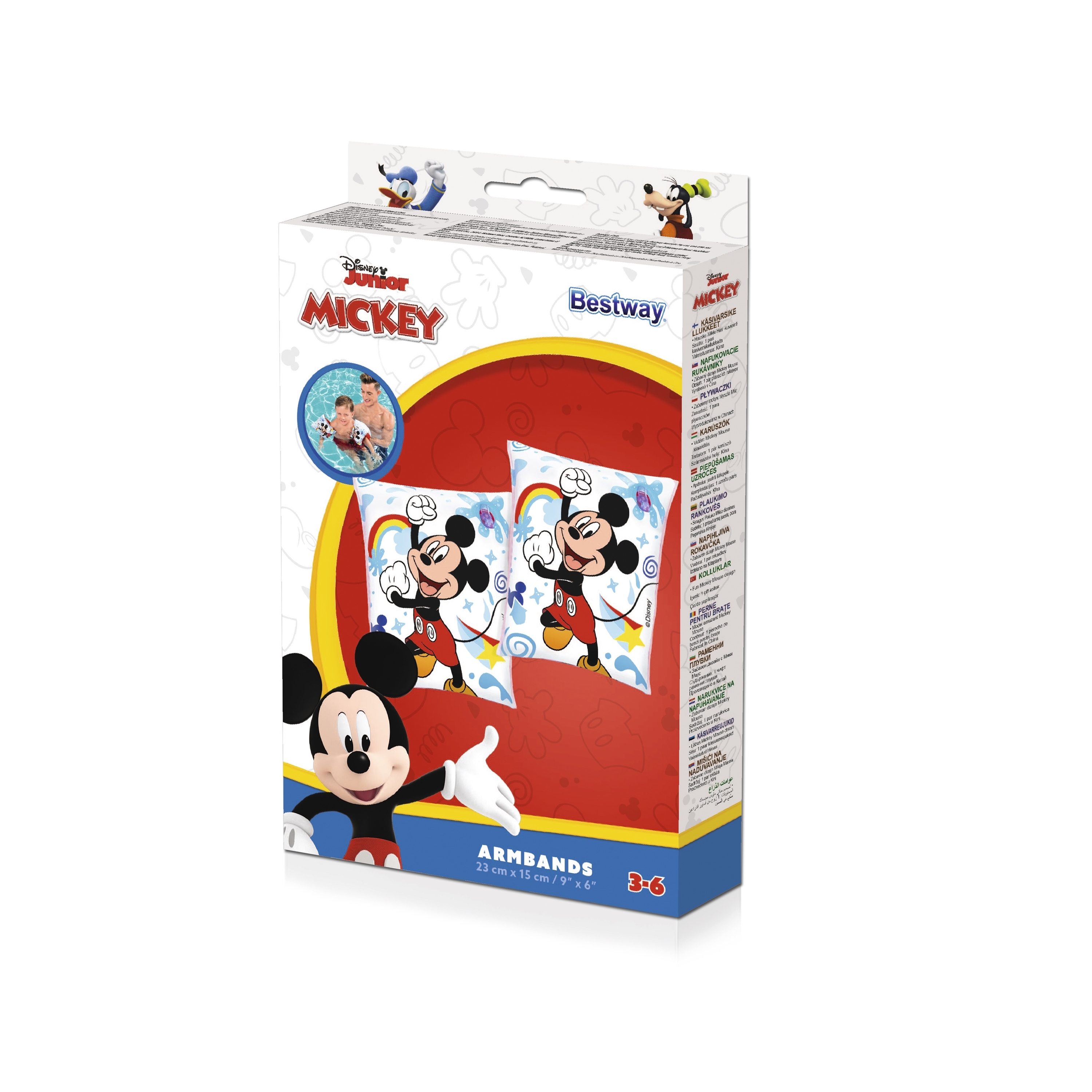 Bestway Disney Junior Mickey & Friends Mickey Mouse Opblaasbare zwemarmbanden