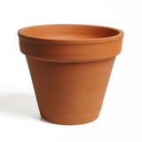 Pot de fleur, terre cuite, Ø 17 cm
